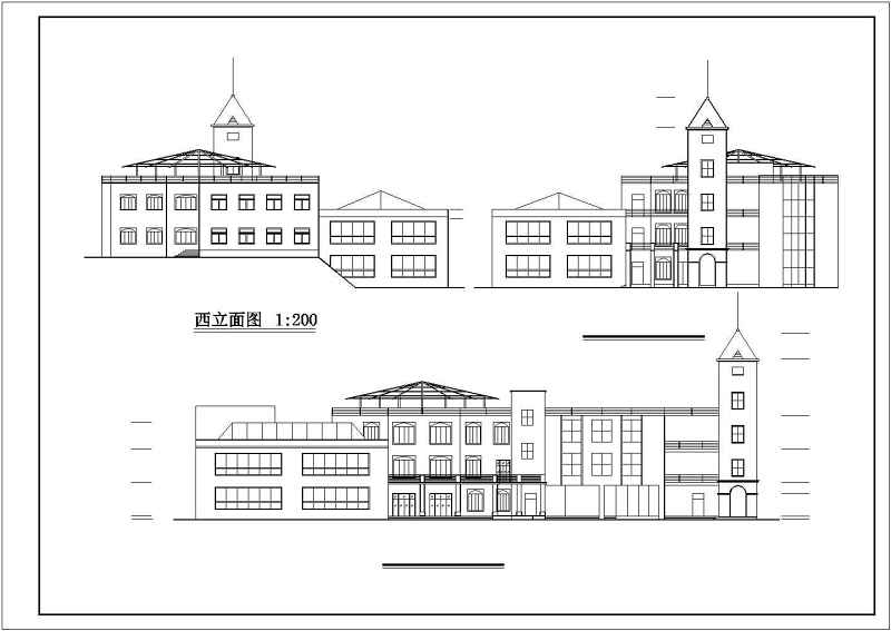 大型豪华会所建筑<a href=https://www.yitu.cn/su/7590.html target=_blank class=infotextkey>设计</a>CAD<a href=https://www.yitu.cn/su/7937.html target=_blank class=infotextkey>图纸</a>