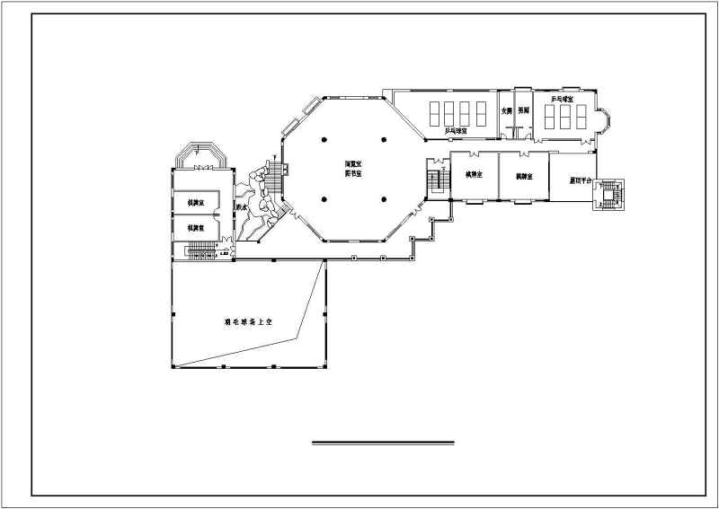 大型豪华会所建筑<a href=https://www.yitu.cn/su/7590.html target=_blank class=infotextkey>设计</a>CAD<a href=https://www.yitu.cn/su/7937.html target=_blank class=infotextkey>图纸</a>