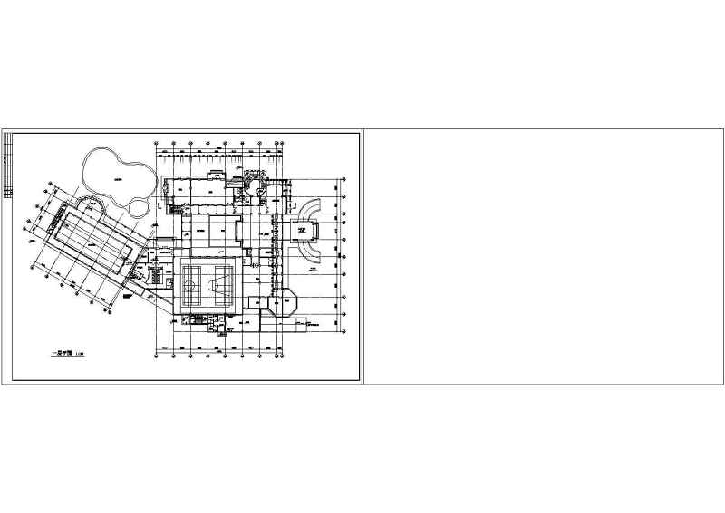 豪华会所建筑<a href=https://www.yitu.cn/su/7590.html target=_blank class=infotextkey>设计</a>全套CAD<a href=https://www.yitu.cn/su/7937.html target=_blank class=infotextkey>图纸</a>