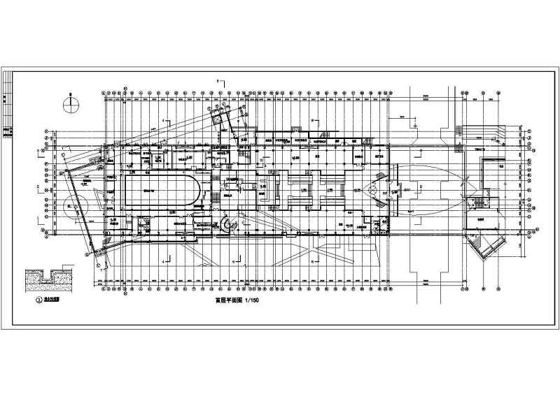 中海会所建筑方案<a href=https://www.yitu.cn/su/7590.html target=_blank class=infotextkey>设计</a>全套CAD<a href=https://www.yitu.cn/su/7937.html target=_blank class=infotextkey>图纸</a>