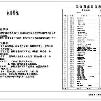 华海园住宅小区会所设计全套图