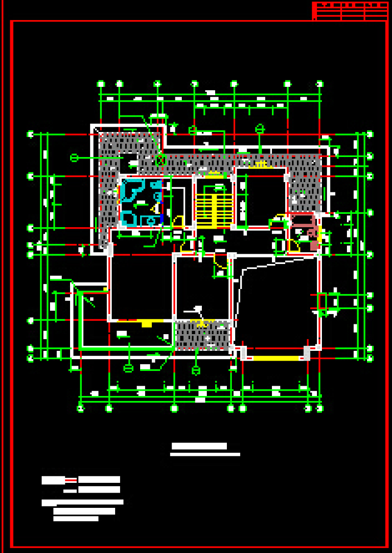 某两套别墅方案<a href=https://www.yitu.cn/su/7590.html target=_blank class=infotextkey>设计</a>CAD详图带效果图