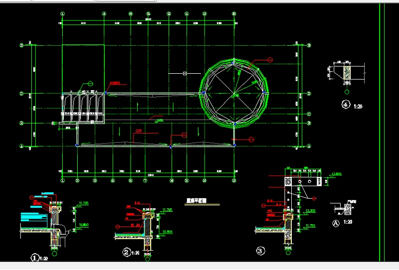 上海某会所建施方案<a href=https://www.yitu.cn/su/7590.html target=_blank class=infotextkey>设计</a>全套CAD<a href=https://www.yitu.cn/su/7937.html target=_blank class=infotextkey>图纸</a>