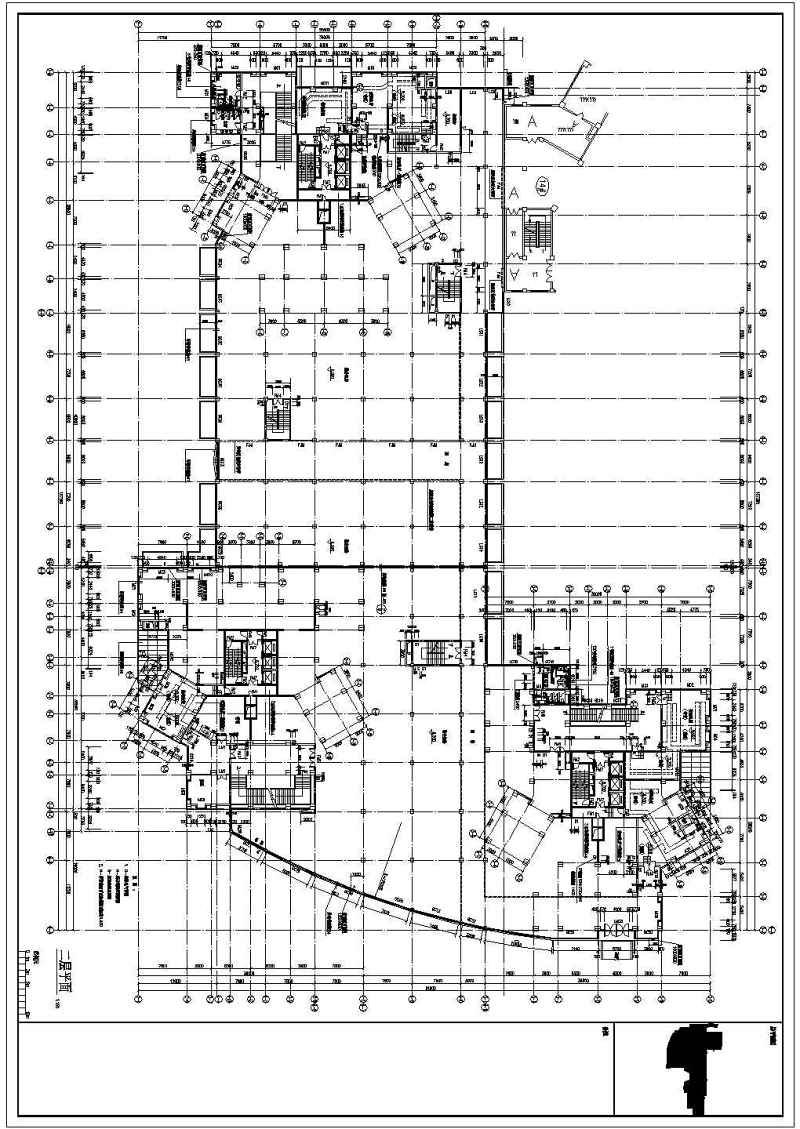 某高层商住<a href=https://www.yitu.cn/su/8159.html target=_blank class=infotextkey>楼</a>建筑<a href=https://www.yitu.cn/su/7590.html target=_blank class=infotextkey>设计</a>cad施工图