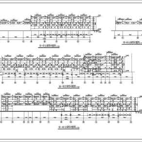 某52米跨汽车4S店钢结构设计施工图
