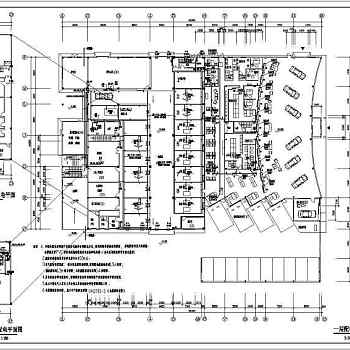 重庆某二层汽车4S店电气设计施工图