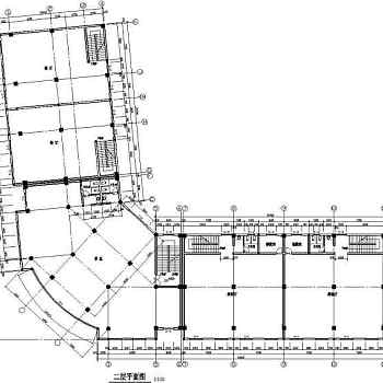 商业综合楼建筑设计CAD全套施工图