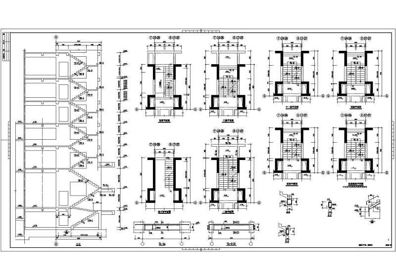 某工程板式<a href=https://www.yitu.cn/sketchup/louti/index.html target=_blank class=infotextkey><a href=https://www.yitu.cn/su/6782.html target=_blank class=infotextkey><a href=https://www.yitu.cn/su/8159.html target=_blank class=infotextkey>楼</a>梯</a></a>、梁式<a href=https://www.yitu.cn/sketchup/louti/index.html target=_blank class=infotextkey><a href=https://www.yitu.cn/su/6782.html target=_blank class=infotextkey><a href=https://www.yitu.cn/su/8159.html target=_blank class=infotextkey>楼</a>梯</a></a>、<a href=https://www.yitu.cn/sketchup/dianti/index.html target=_blank class=infotextkey><a href=https://www.yitu.cn/sketchup/diantizoulang/index.html target=_blank class=infotextkey>电梯</a></a>机房节点详图