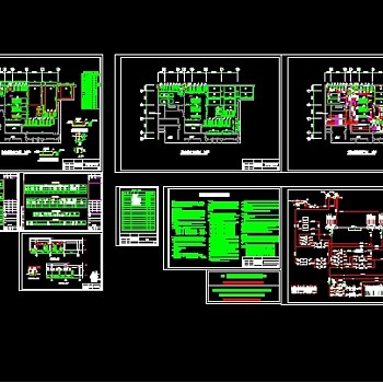 某机房全套施工图