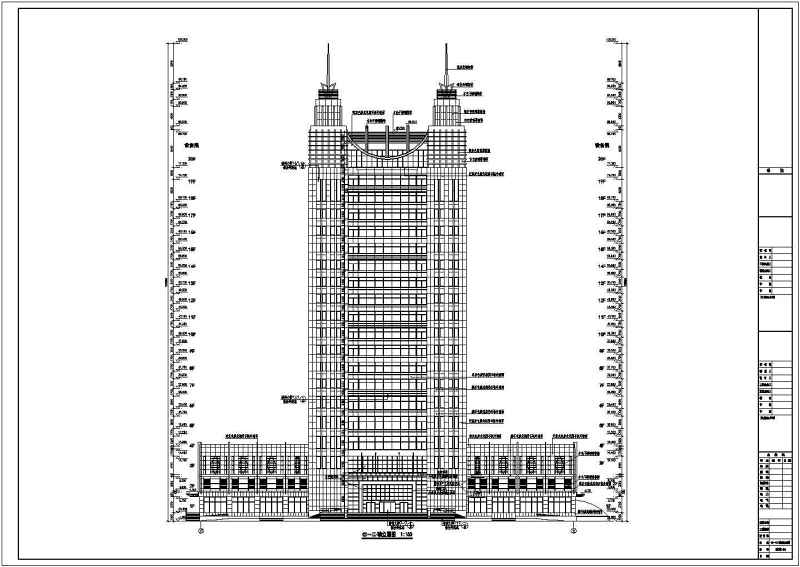 某21层<a href=https://www.yitu.cn/sketchup/yinxing/index.html target=_blank class=infotextkey>银行</a><a href=https://www.yitu.cn/su/8081.html target=_blank class=infotextkey>办公<a href=https://www.yitu.cn/su/8159.html target=_blank class=infotextkey>楼</a></a>建筑和结构cad施工图