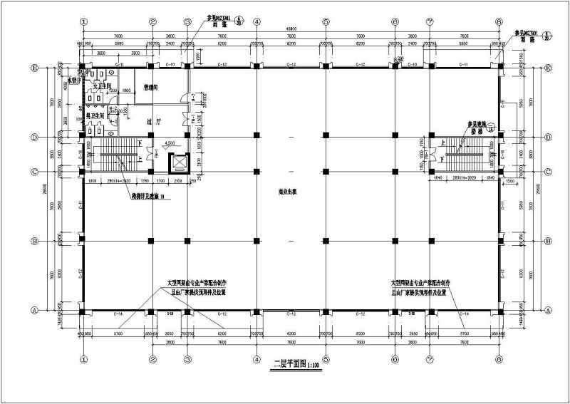 某<a href=https://www.yitu.cn/su/7872.html target=_blank class=infotextkey>地</a>6层<a href=https://www.yitu.cn/sketchup/shangyezongheti/index.html target=_blank class=infotextkey>商业综合</a><a href=https://www.yitu.cn/su/8159.html target=_blank class=infotextkey>楼</a>建筑<a href=https://www.yitu.cn/su/7590.html target=_blank class=infotextkey>设计</a>施工图