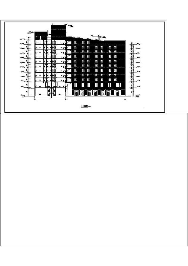 某<a href=https://www.yitu.cn/su/7872.html target=_blank class=infotextkey>地</a>11层大型商业公寓综合体建筑<a href=https://www.yitu.cn/su/7590.html target=_blank class=infotextkey>设计</a>方案<a href=https://www.yitu.cn/su/7937.html target=_blank class=infotextkey>图纸</a>