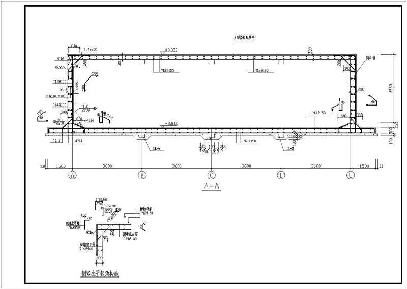 某400立方米矩形消防<a href=https://www.yitu.cn/su/5628.html target=_blank class=infotextkey>水</a>池和泵房结构施工图