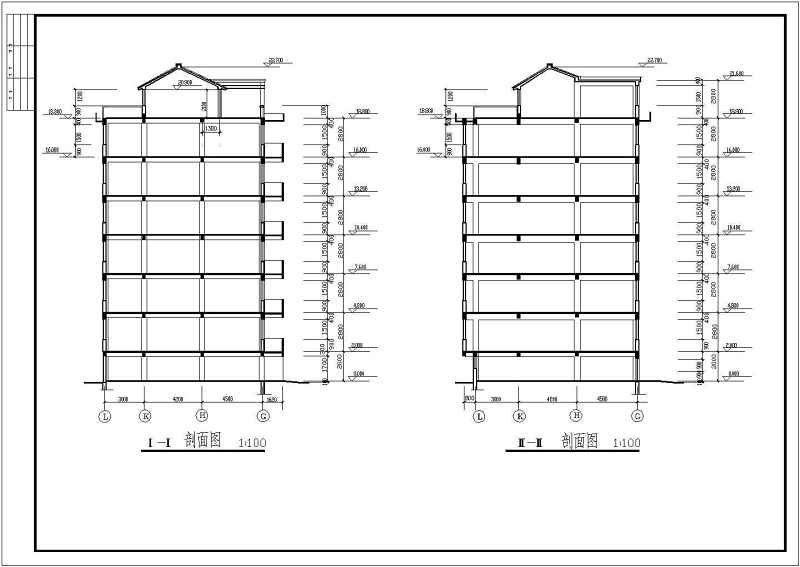 六层商住<a href=https://www.yitu.cn/su/8159.html target=_blank class=infotextkey>楼</a>建筑<a href=https://www.yitu.cn/su/7590.html target=_blank class=infotextkey>设计</a>CAD<a href=https://www.yitu.cn/su/7937.html target=_blank class=infotextkey>图纸</a>