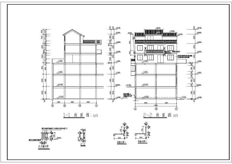 彭泽商住<a href=https://www.yitu.cn/su/8159.html target=_blank class=infotextkey>楼</a>建筑全套<a href=https://www.yitu.cn/su/7590.html target=_blank class=infotextkey>设计</a>施工CAD<a href=https://www.yitu.cn/su/7937.html target=_blank class=infotextkey>图纸</a>