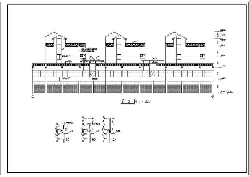 彭泽商住<a href=https://www.yitu.cn/su/8159.html target=_blank class=infotextkey>楼</a>建筑全套<a href=https://www.yitu.cn/su/7590.html target=_blank class=infotextkey>设计</a>施工CAD<a href=https://www.yitu.cn/su/7937.html target=_blank class=infotextkey>图纸</a>