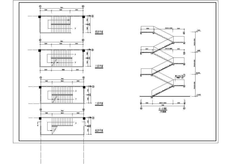 彭泽商住<a href=https://www.yitu.cn/su/8159.html target=_blank class=infotextkey>楼</a>建筑全套<a href=https://www.yitu.cn/su/7590.html target=_blank class=infotextkey>设计</a>施工CAD<a href=https://www.yitu.cn/su/7937.html target=_blank class=infotextkey>图纸</a>