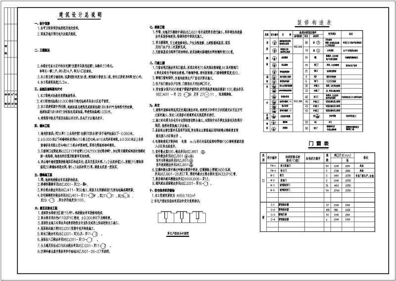 永宏佳园小高层住宅施工图