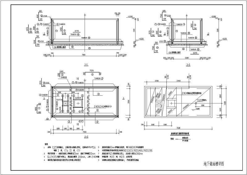 比较常用的各种<a href=https://www.yitu.cn/su/7872.html target=_blank class=infotextkey>地</a>下室结构构造大样图