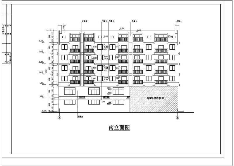 某沿街商住<a href=https://www.yitu.cn/su/8159.html target=_blank class=infotextkey>楼</a>全套建施图