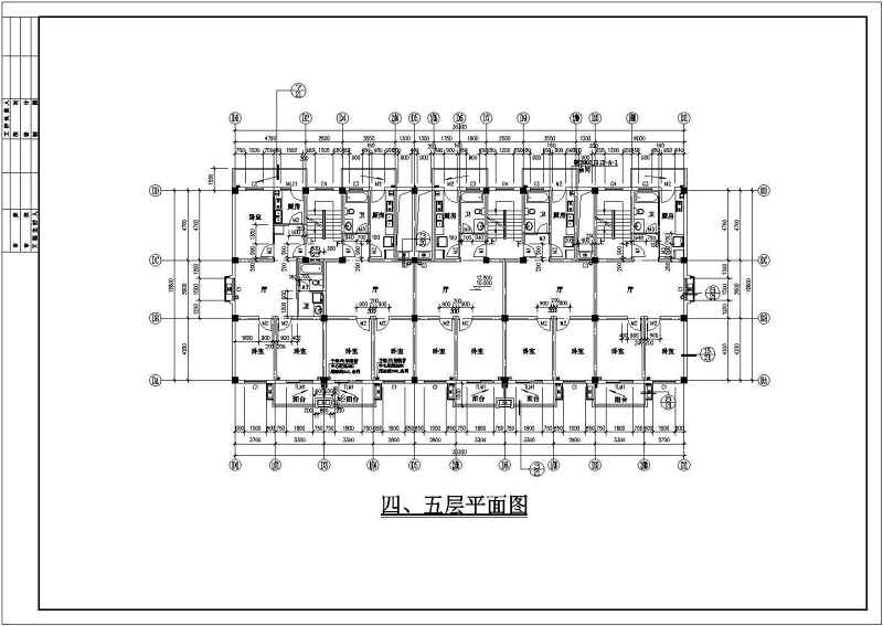 某沿街商住<a href=https://www.yitu.cn/su/8159.html target=_blank class=infotextkey>楼</a>全套建施图