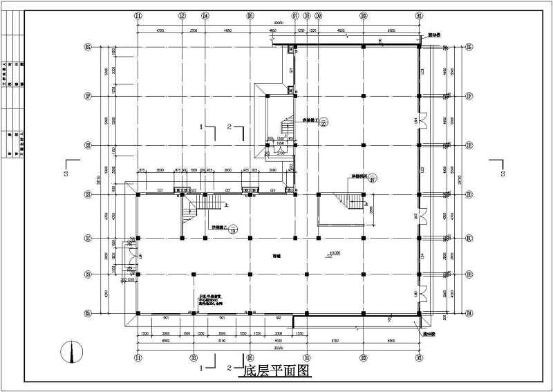 某沿街商住<a href=https://www.yitu.cn/su/8159.html target=_blank class=infotextkey>楼</a>全套建施图