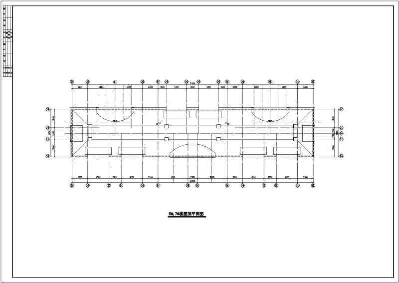 多层住宅楼建筑方案设计全套CAD图纸