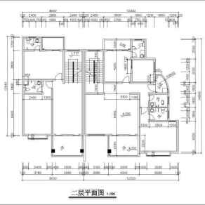 住宅建筑方案设计全套CAD图