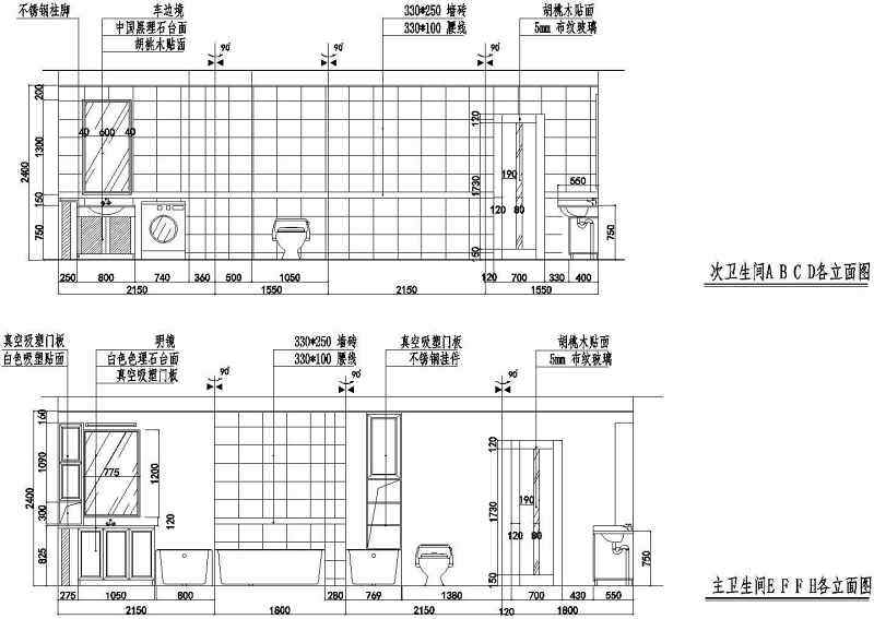 多层住宅建筑方案设计全套CAD图