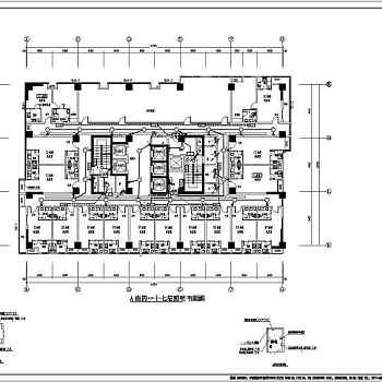 [河南]商业广场商住楼电气全套施工图