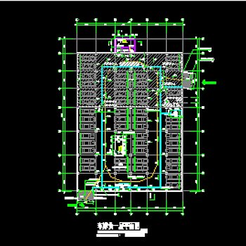 单层地下车库施工图设计