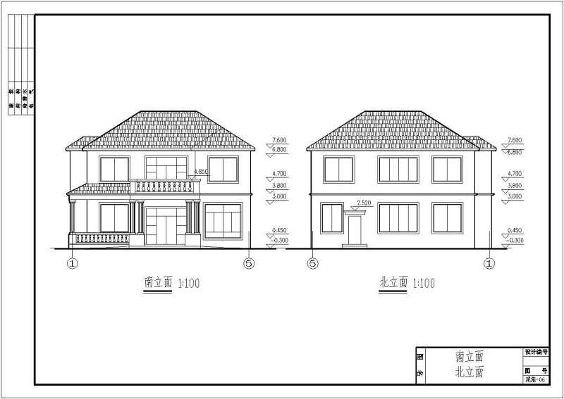 某框混结构私<a href=https://www.yitu.cn/su/8090.html target=_blank class=infotextkey>人</a>别墅全套建筑结构施工图