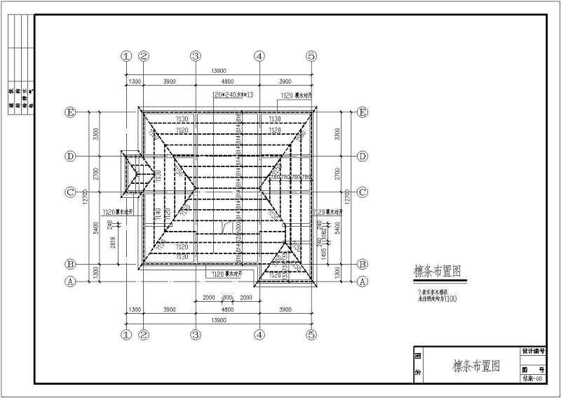 某框混结构私<a href=https://www.yitu.cn/su/8090.html target=_blank class=infotextkey>人</a>别墅全套建筑结构施工图