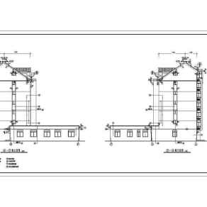 多层商住楼建筑设计CAD施工图