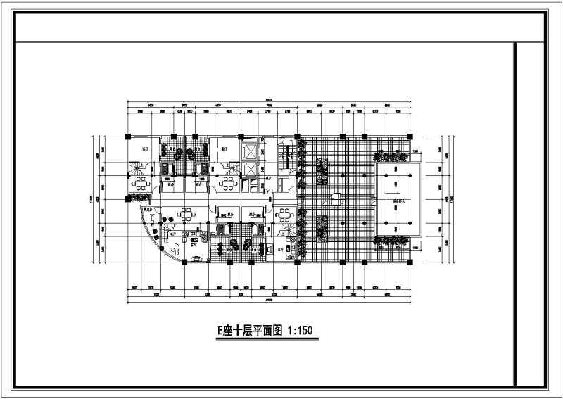 某单位高层住宅<a href=https://www.yitu.cn/su/7590.html target=_blank class=infotextkey>设计</a><a href=https://www.yitu.cn/su/7937.html target=_blank class=infotextkey>图纸</a>