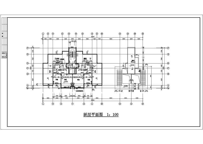 某市<a href=https://www.yitu.cn/sketchup/huayi/index.html target=_blank class=infotextkey>花</a>园式高层住宅全套施工图