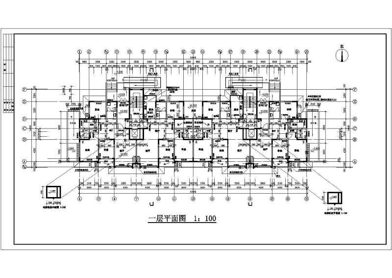 某市<a href=https://www.yitu.cn/sketchup/huayi/index.html target=_blank class=infotextkey>花</a>园式高层住宅全套施工图