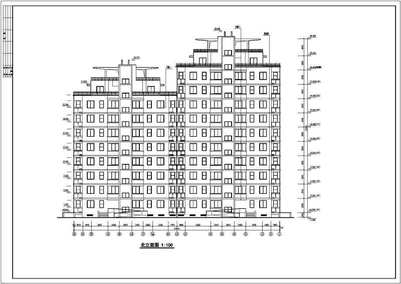 某市<a href=https://www.yitu.cn/sketchup/huayi/index.html target=_blank class=infotextkey>花</a>园式高层住宅全套施工图