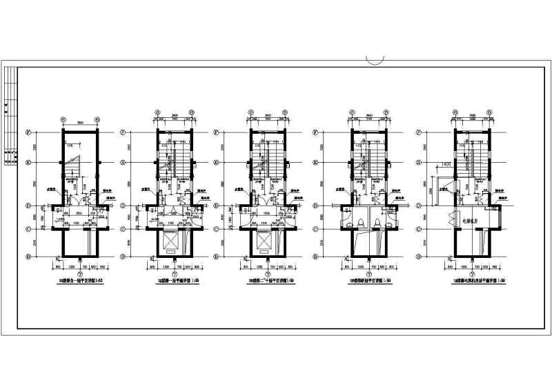 某市<a href=https://www.yitu.cn/sketchup/huayi/index.html target=_blank class=infotextkey>花</a>园式高层住宅全套施工图