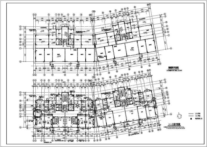 某高校小高层住宅施工<a href=https://www.yitu.cn/su/7937.html target=_blank class=infotextkey>图纸</a>