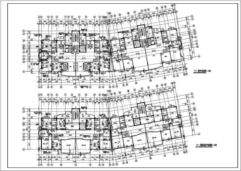 某高校小高层住宅施工<a href=https://www.yitu.cn/su/7937.html target=_blank class=infotextkey>图纸</a>