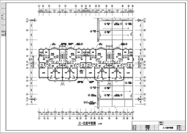 商住<a href=https://www.yitu.cn/su/8159.html target=_blank class=infotextkey>楼</a>建筑<a href=https://www.yitu.cn/su/7590.html target=_blank class=infotextkey>设计</a>cad施工<a href=https://www.yitu.cn/su/7937.html target=_blank class=infotextkey>图纸</a>