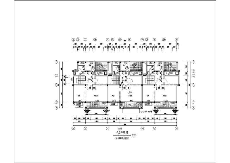 某独立联排别墅建筑施工图