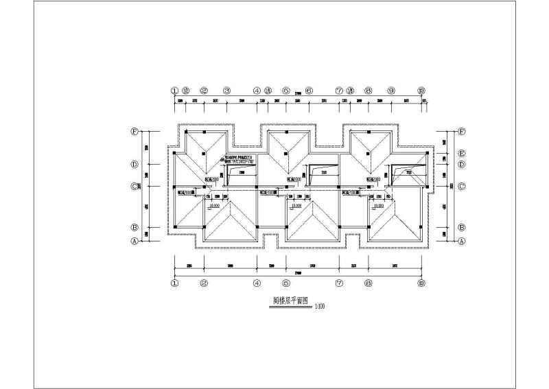 某独立联排别墅建筑施工图