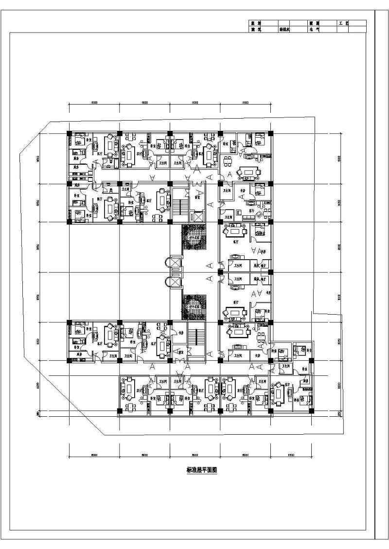 丽锦园高层住宅<a href=https://www.yitu.cn/su/7212.html target=_blank class=infotextkey>户型</a><a href=https://www.yitu.cn/su/7590.html target=_blank class=infotextkey>设计</a><a href=https://www.yitu.cn/su/7392.html target=_blank class=infotextkey>平面</a>图