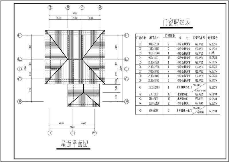 某<a href=https://www.yitu.cn/su/7872.html target=_blank class=infotextkey>地</a>3层砖混结构别墅全套建筑结构施工图