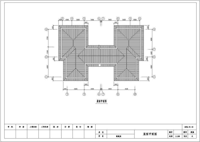 某<a href=https://www.yitu.cn/su/7872.html target=_blank class=infotextkey>地</a>三层砖混结构别墅建筑结构施工图