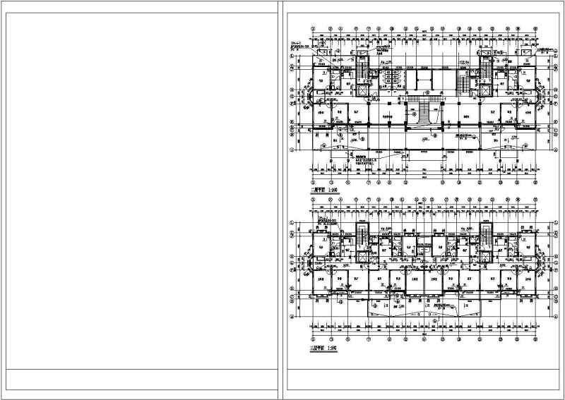 高层住宅<a href=https://www.yitu.cn/su/8159.html target=_blank class=infotextkey>楼</a>全套建施CAD图