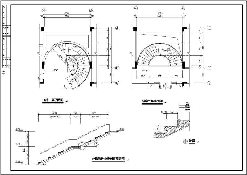 某公爵型别墅方案全套建施图