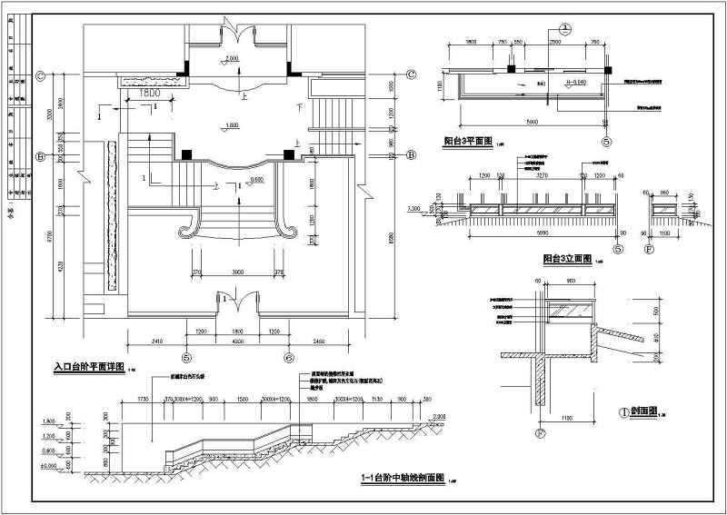 某公爵型别墅方案全套建施图